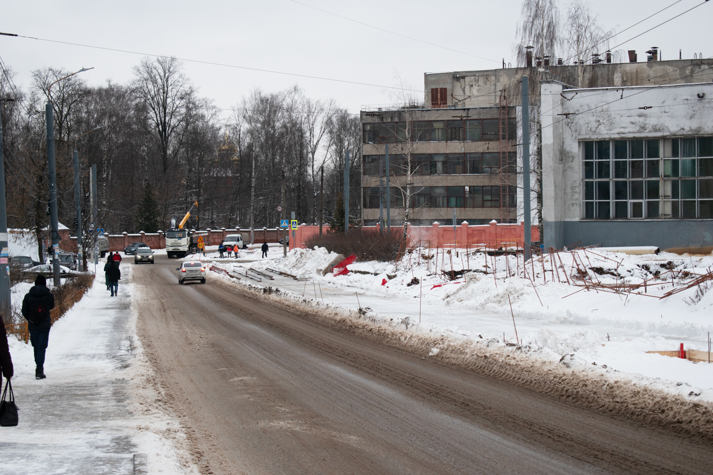 Нижний Новгород — Ремонт трамвайной линии в рамках концессионного соглашения. Этап №3