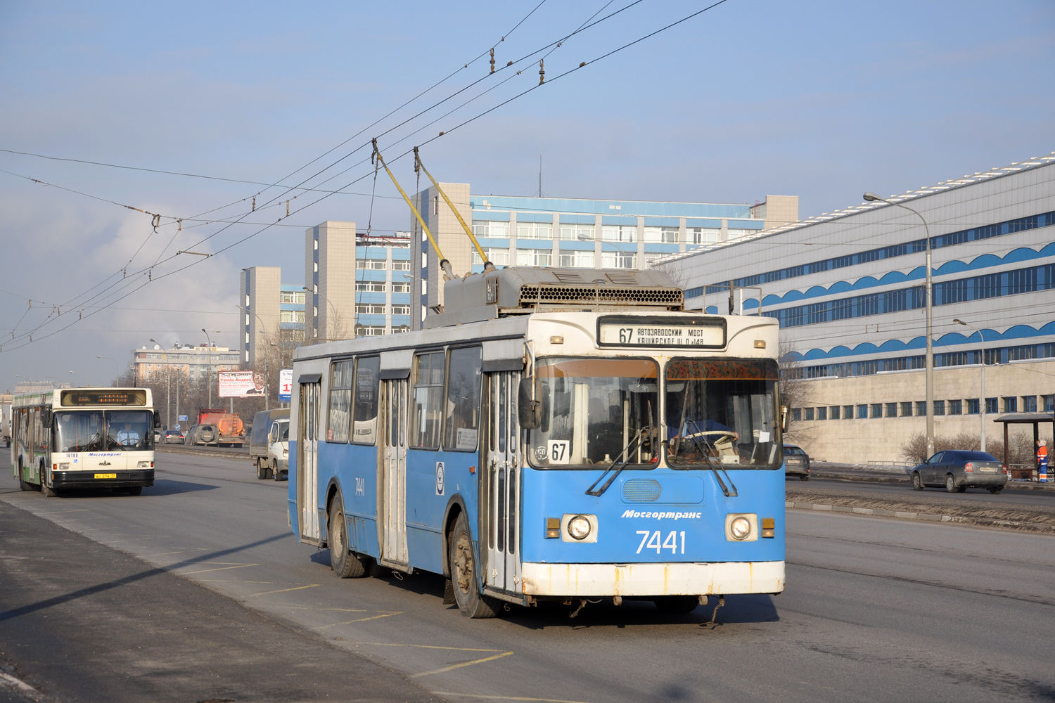 Москва, ЗиУ-682ГМ1 (с широкой передней дверью) № 7441
