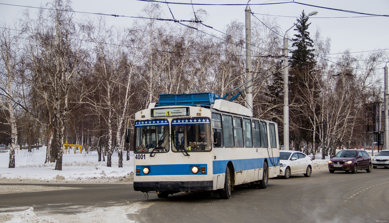 Барнаул, ЗиУ-682 КВР БТРМ № 4001
