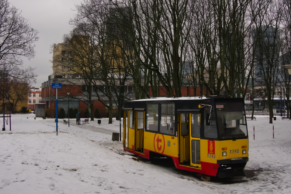 Варшава, Konstal 105Na № 1342