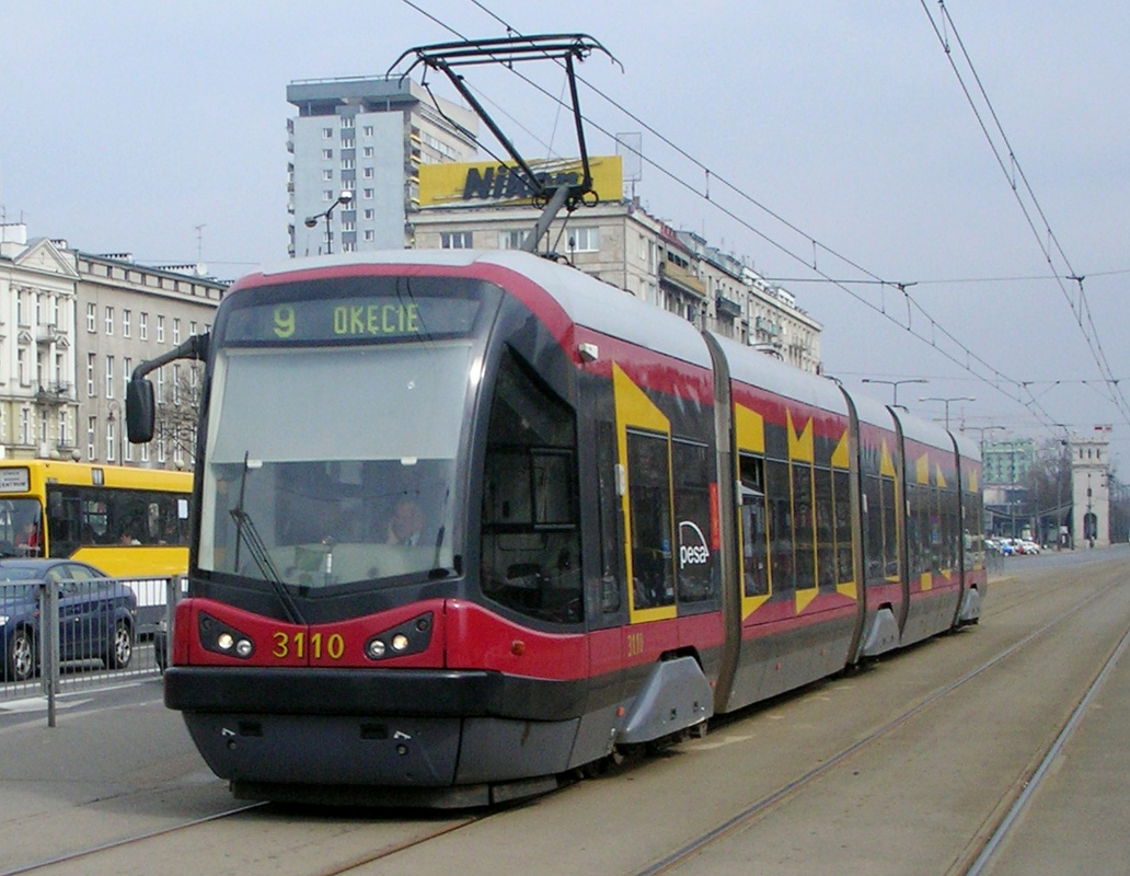 Варшава, PESA Tramicus 120N № 3110