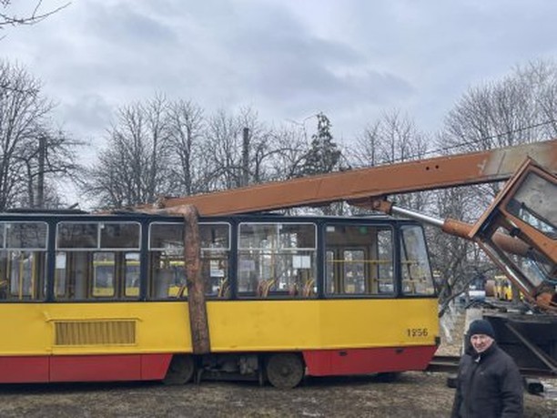 Конотоп, Konstal 105Na № (1256); Конотоп — Поставка вагонов Konstal 105Na из Варшавы