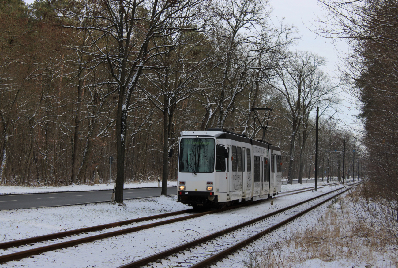 Шёнайхе – Рюдерсдорф, Duewag M6C-NF № 78