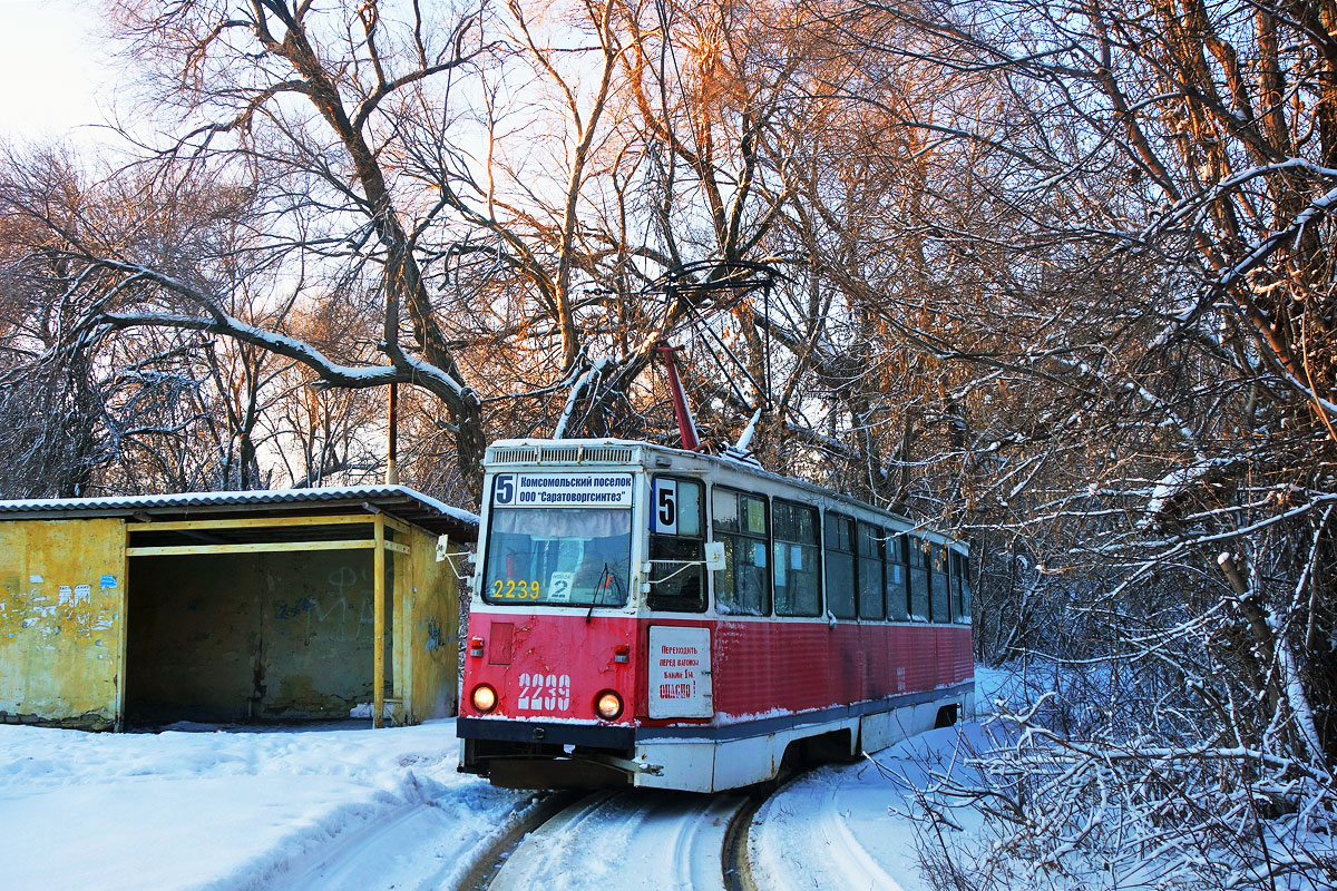 Saratov, 71-605 (KTM-5M3) № 2239