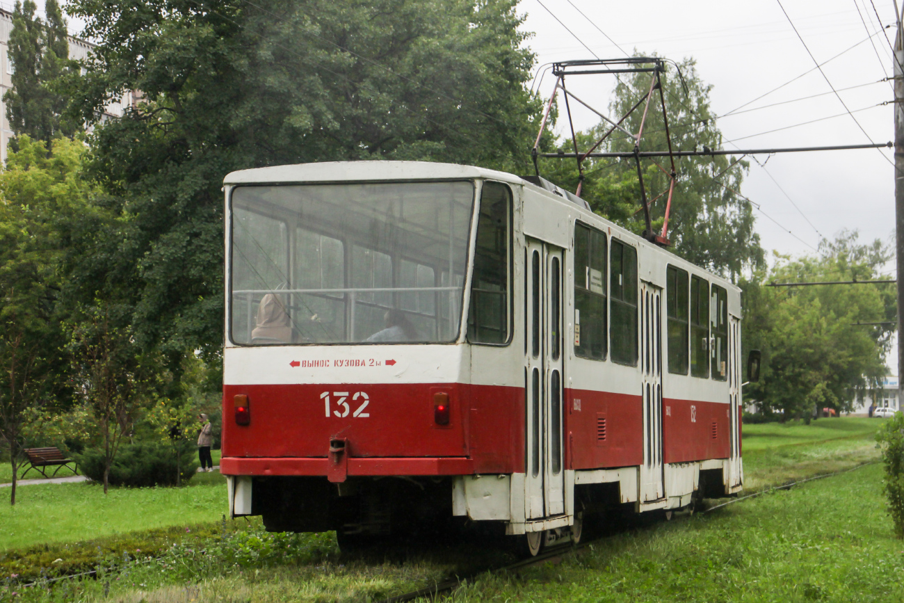 Липецк, Tatra T6B5SU № 132
