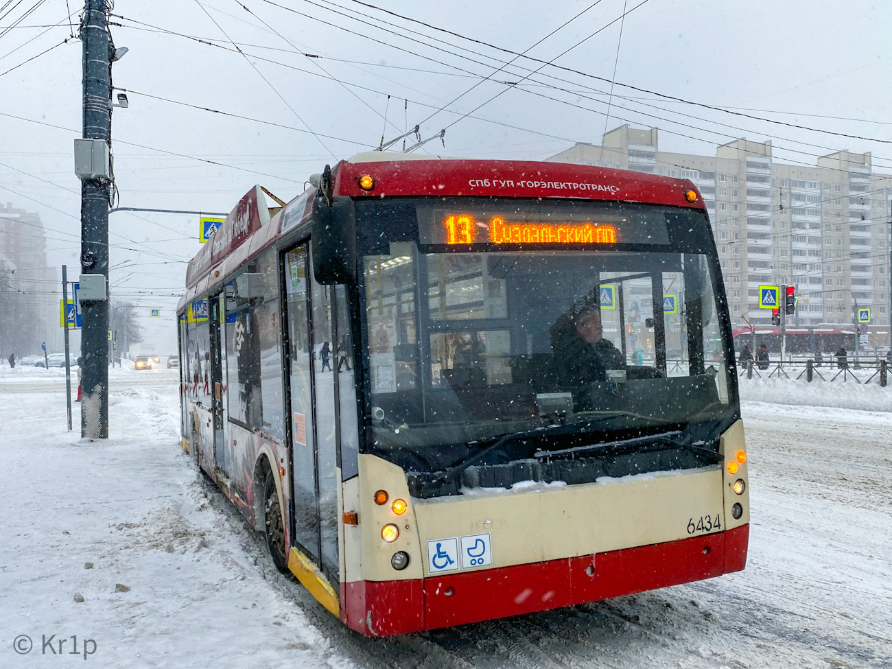 Санкт-Петербург, Тролза-5265.00 «Мегаполис» № 6434