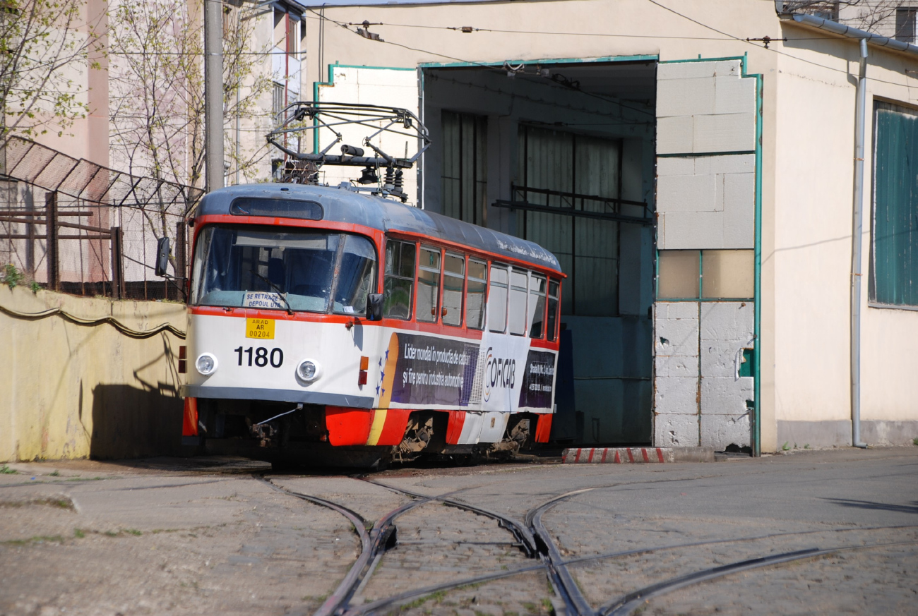 Арад, Tatra T4D № 1180