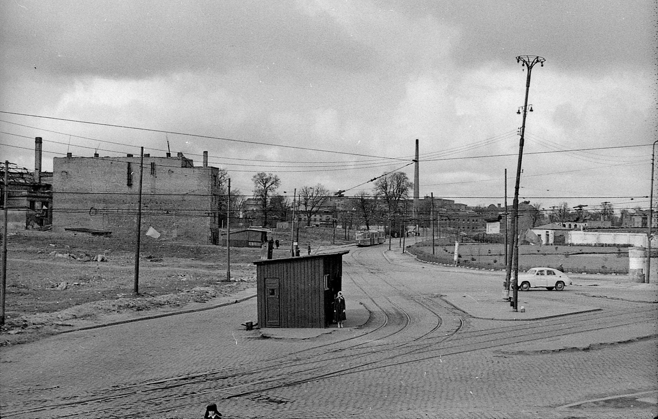 Калининград — Старые фото — Калининградский трамвай