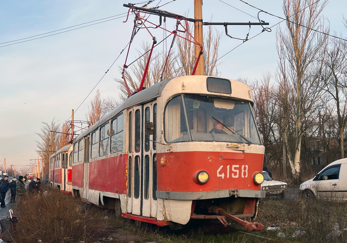Донецк, Tatra T3SU № 4158