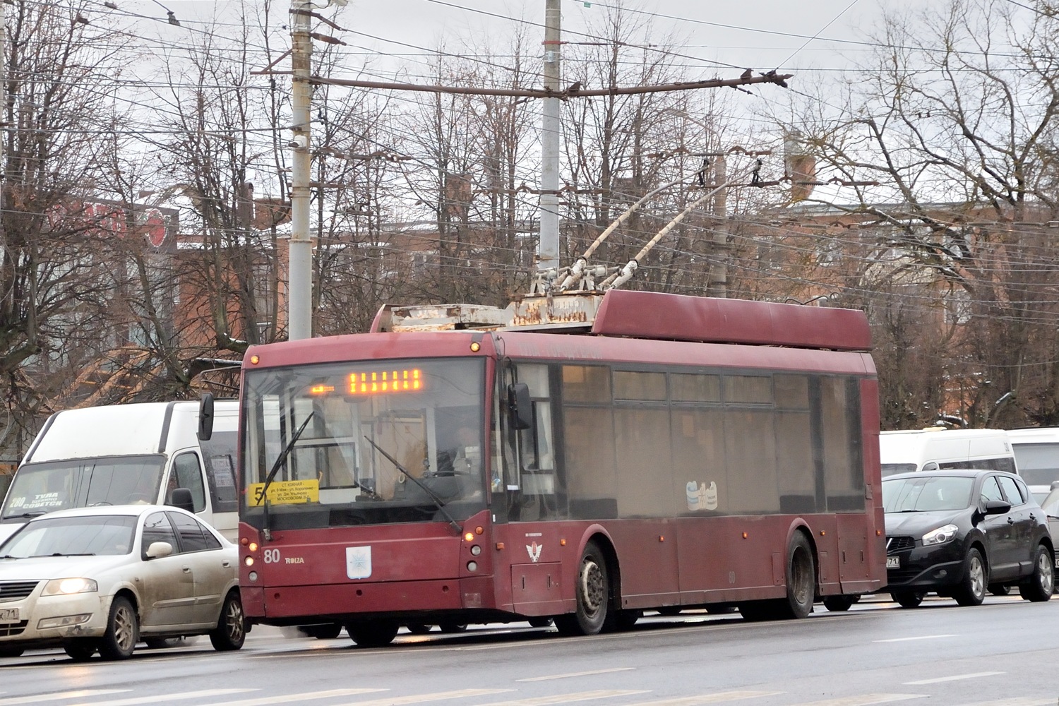 Тула, Тролза-5265.00 «Мегаполис» № 80 Тула, Тролза-5265.00 «Мегаполис» № 80