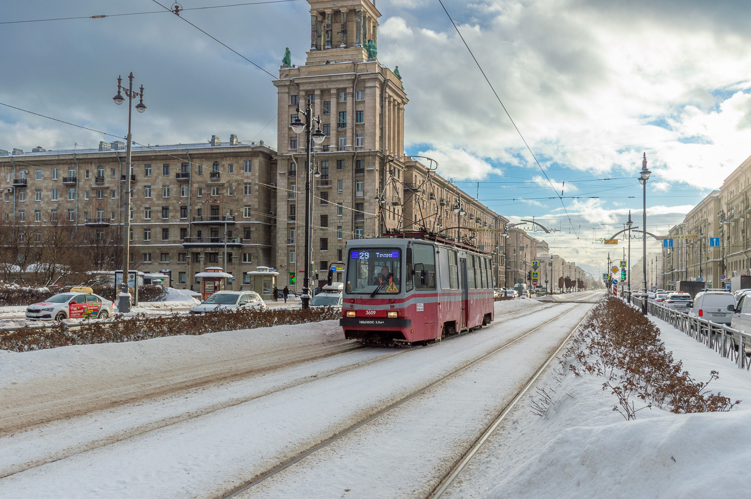 Санкт-Петербург, ТС-77 № 3609