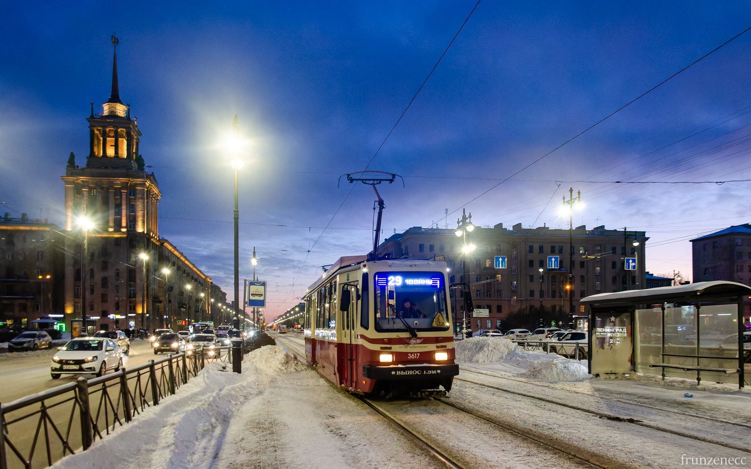 Санкт-Петербург, ТС-77 № 3617