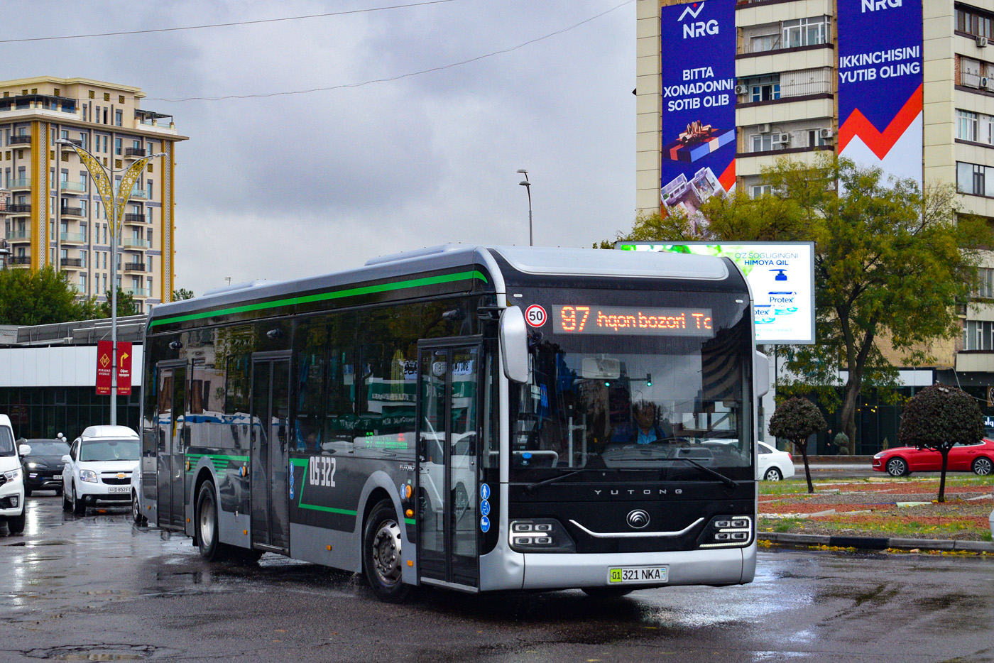 Ташкент, Yutong ZK6126BEVG № 05322