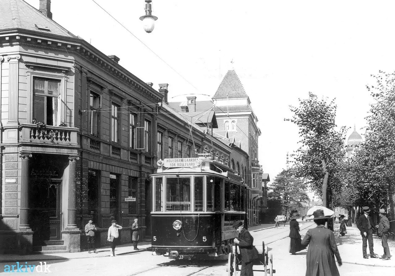 Odense, ASEA 2-axle motor сar № 5; Odense — Old Photos — Tramway Odense, ASEA 2-axle motor сar № 5; Odense — Old Photos — Tramway