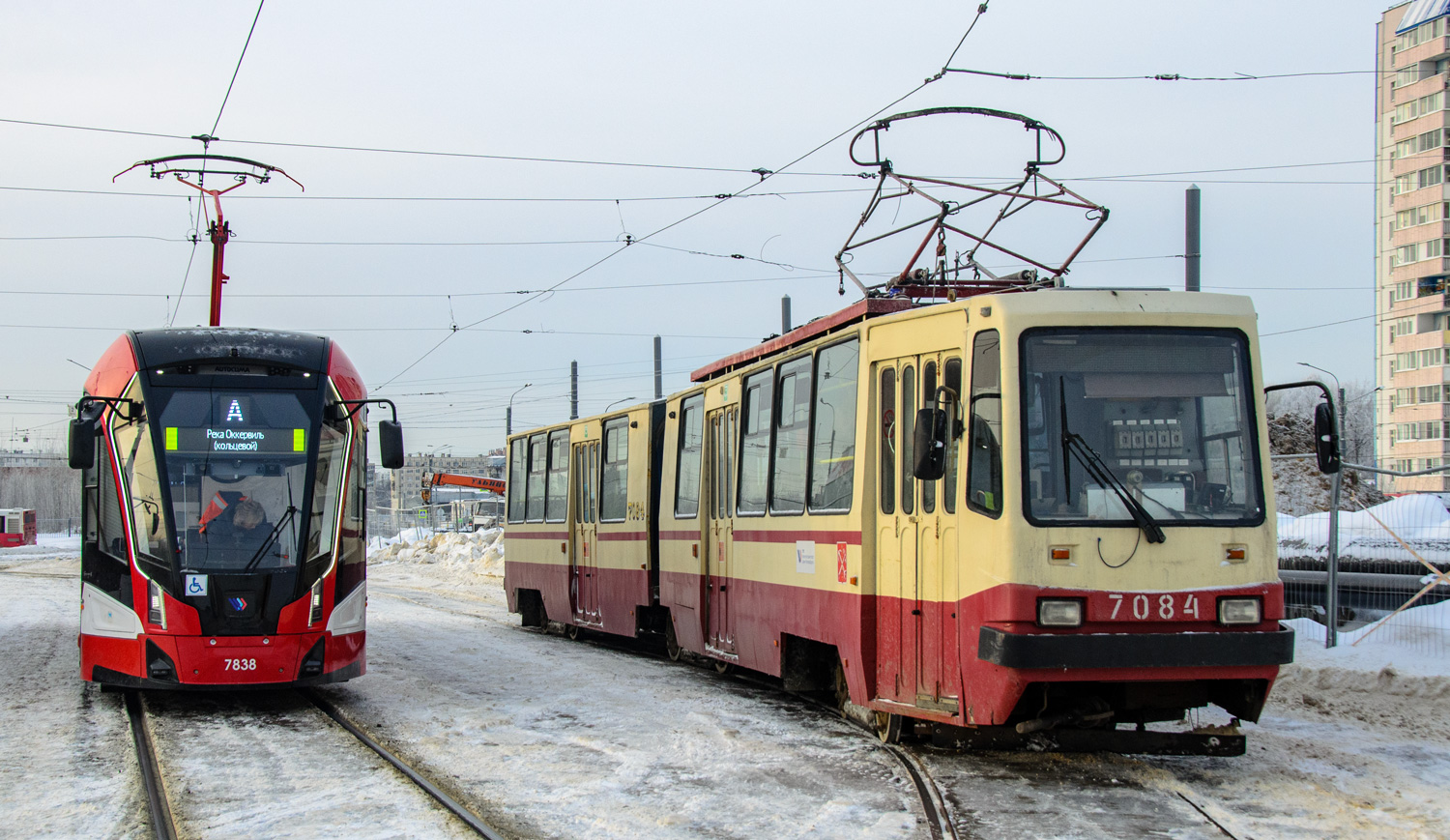 Санкт-Петербург, 71-923М «Богатырь-М» № 7838; Санкт-Петербург, ЛВС-86К № 7084