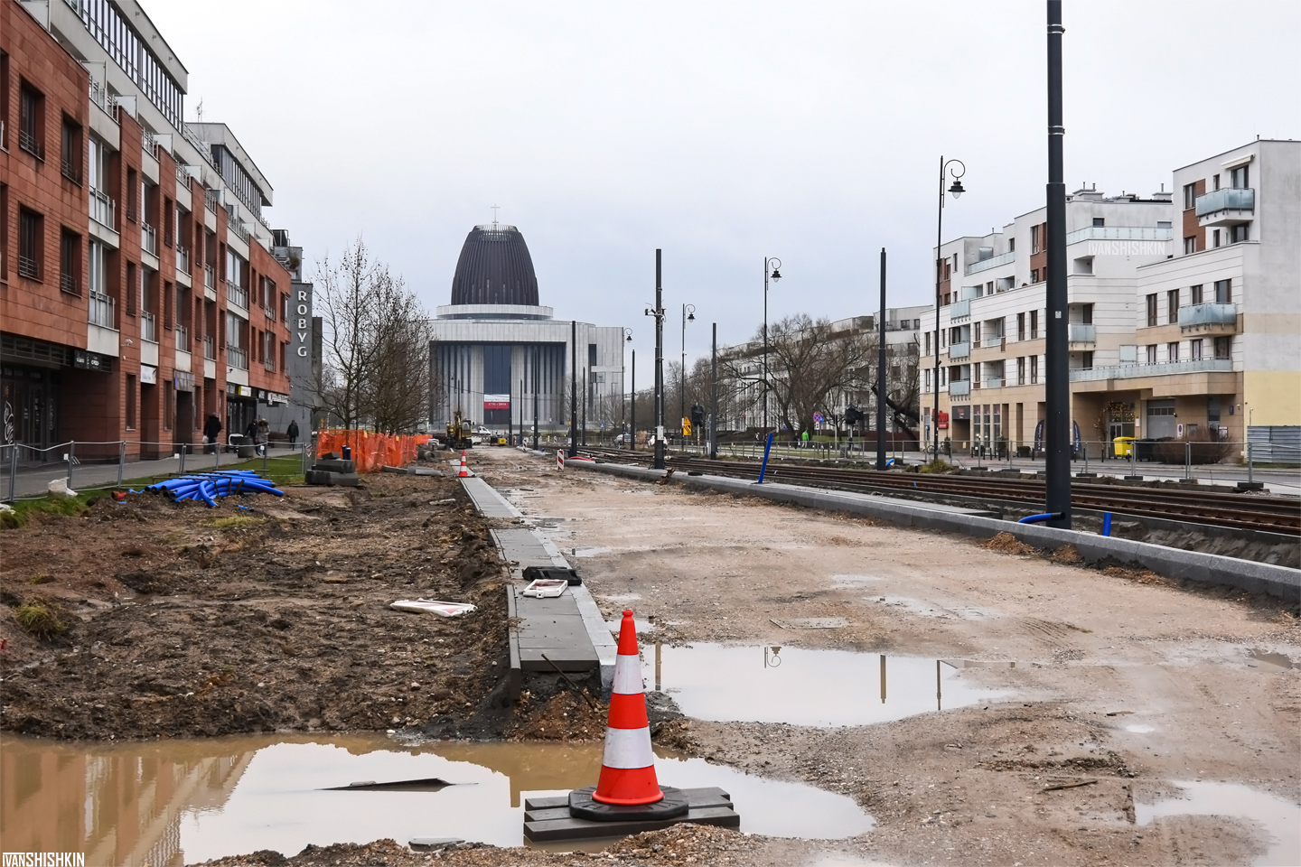 Warsaw — Сonstruction and repair works