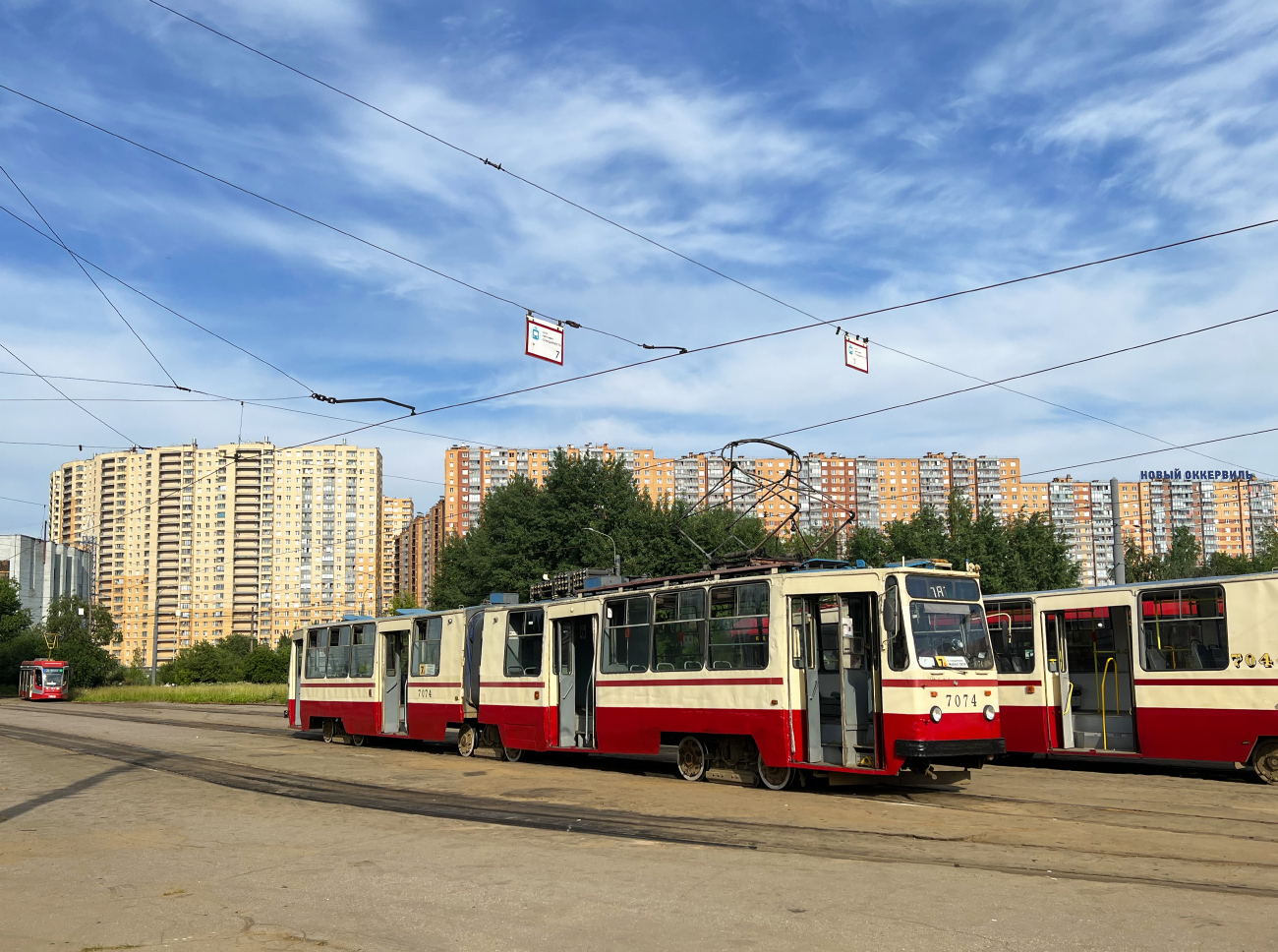 Санкт-Петербург, ЛВС-86К № 7074