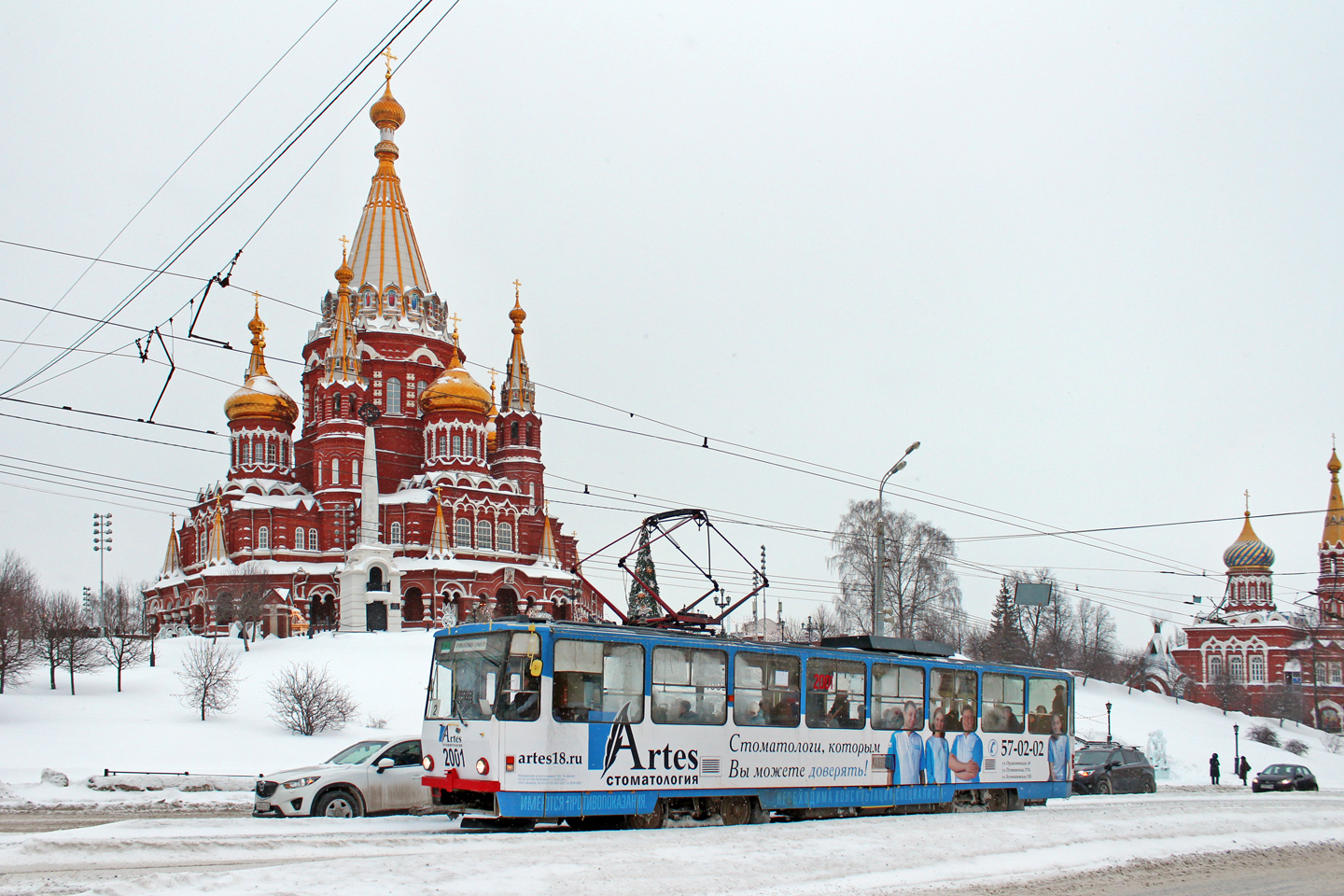 Ижевск, Tatra T6B5SU № 2001