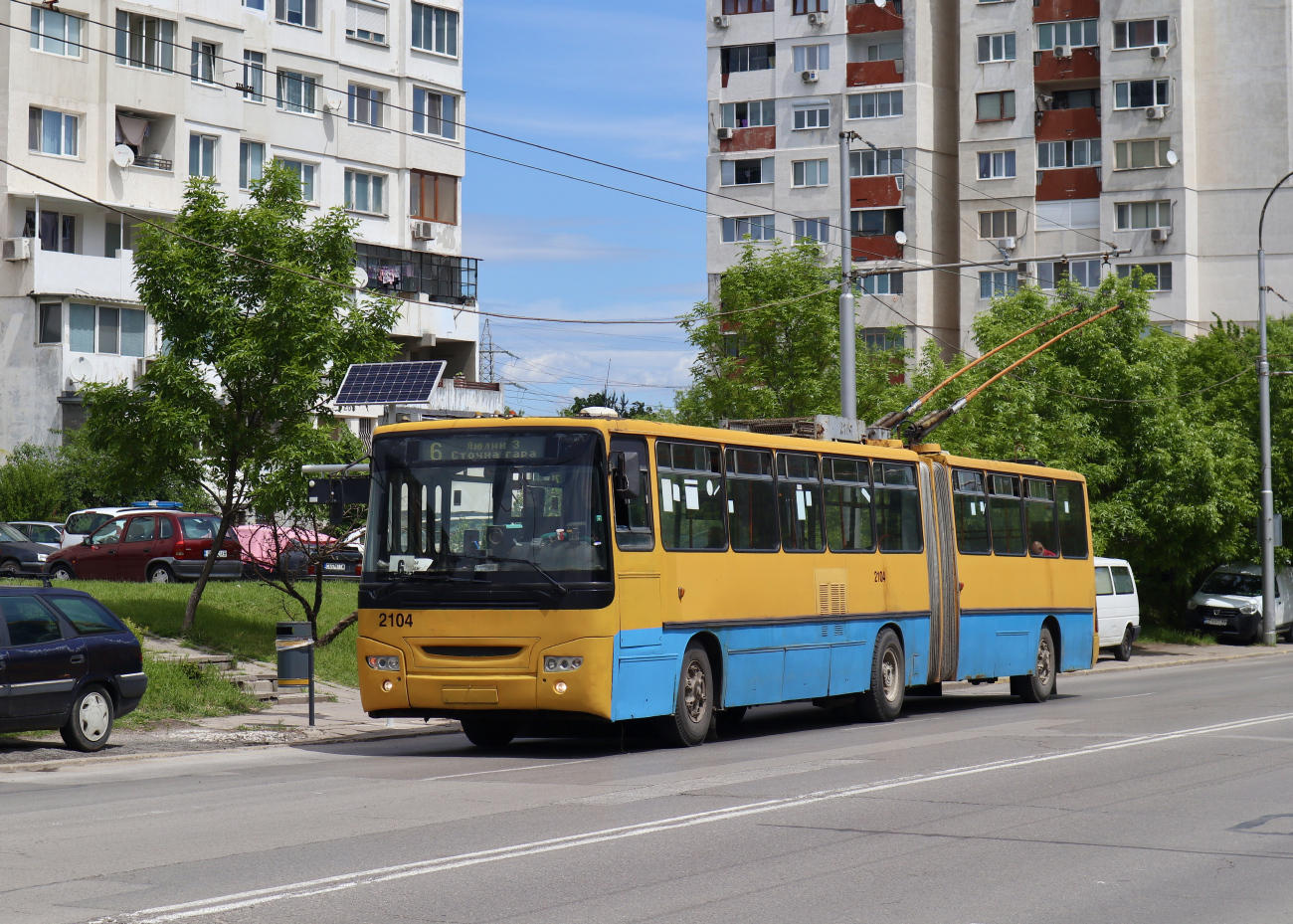 Sofia, Ikarus 280.92F nr. 2104