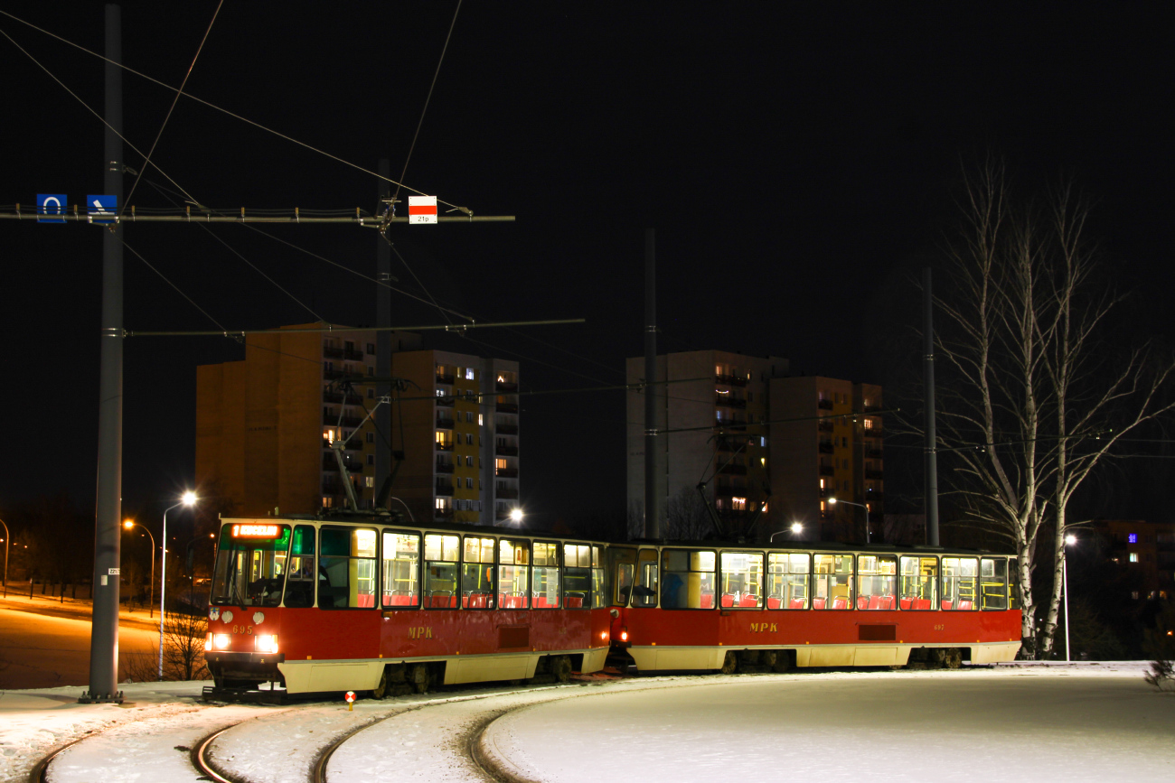 Ченстохова, Konstal 105Na № 695