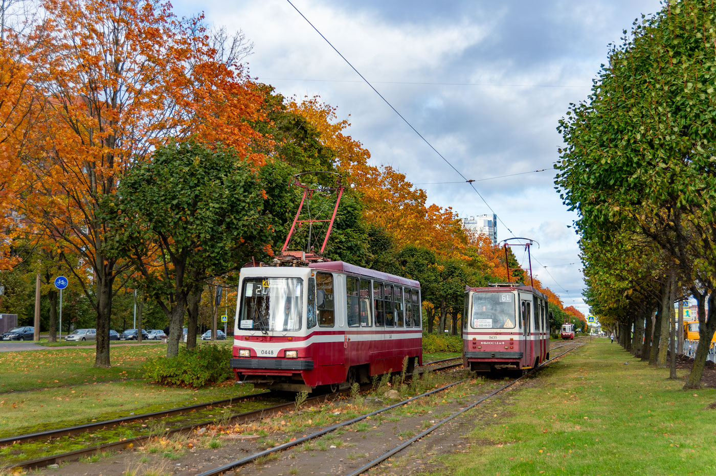 Санкт-Петербург, 71-134К (ЛМ-99К) № 0448; Санкт-Петербург, 71-134К (ЛМ-99К) № 0435