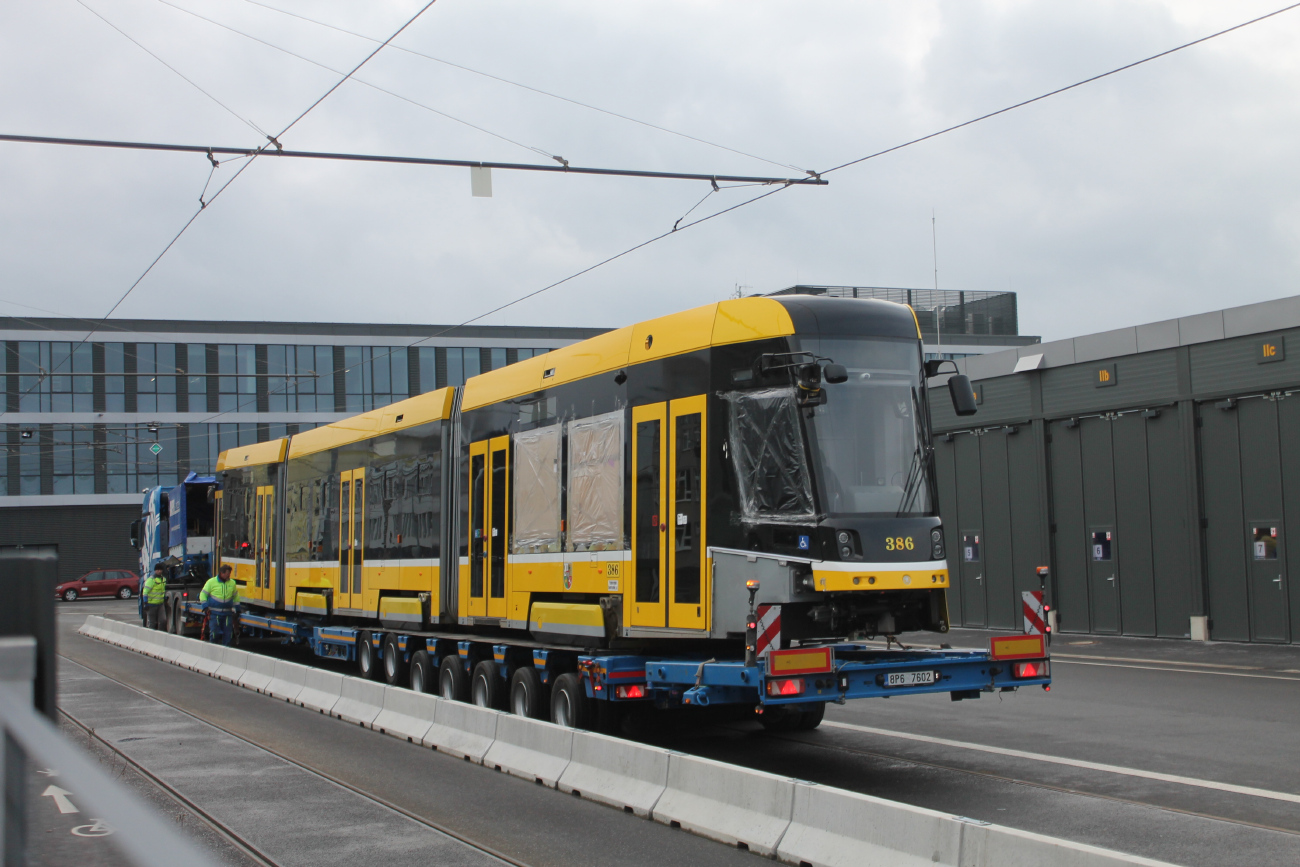 Пльзень, Škoda 40T ForCity Smart № 386