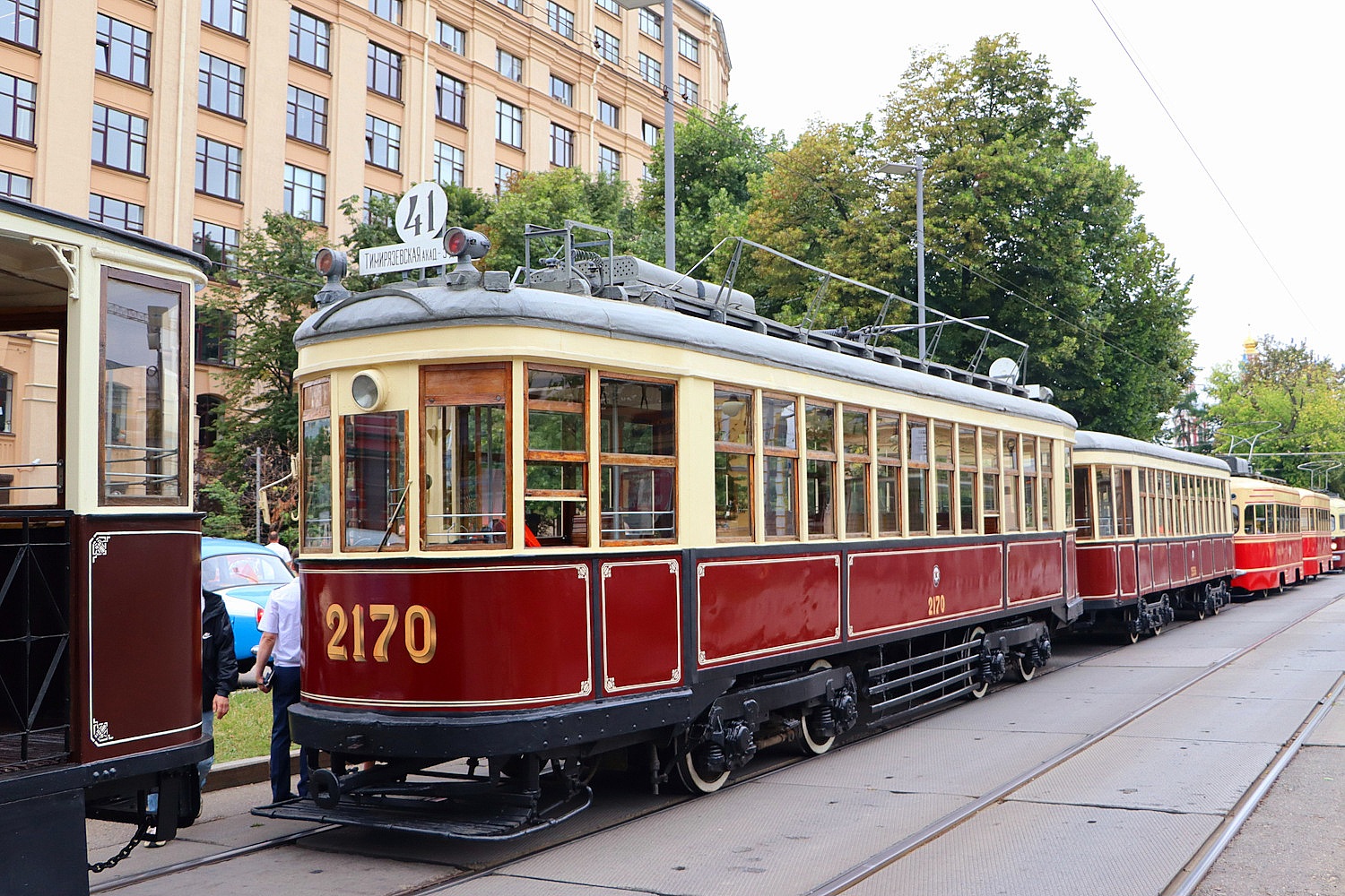 Москва, КМ № 2170; Москва — День Московского транспорта 8 июля 2023