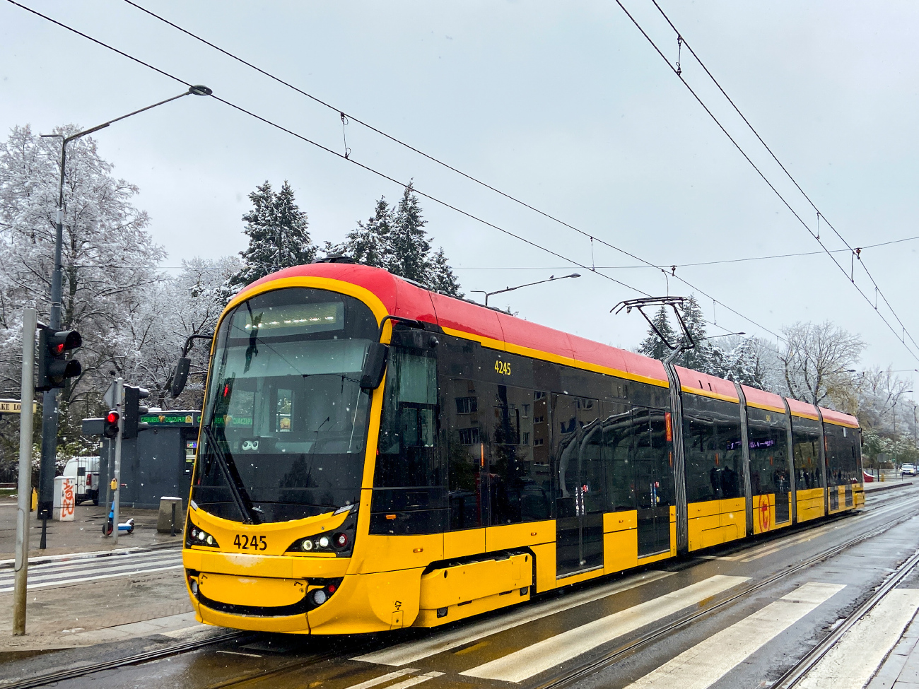 Варшава, Hyundai Rotem 140N № 4245
