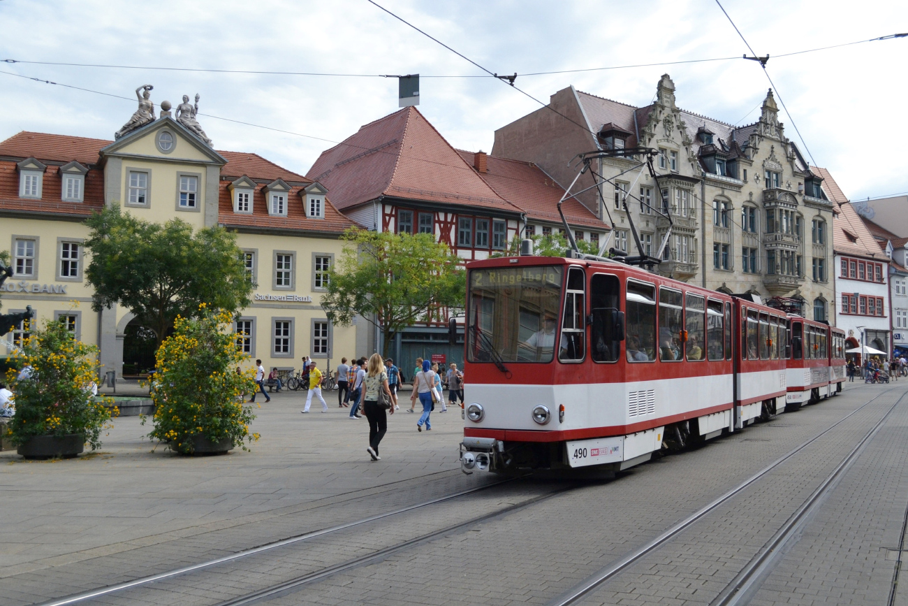 Эрфурт, Tatra KT4D № 490