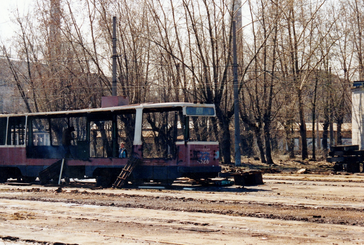 Saint-Pétersbourg, LM-68M N°. 4626; Saint-Pétersbourg — Tramway depot # 4