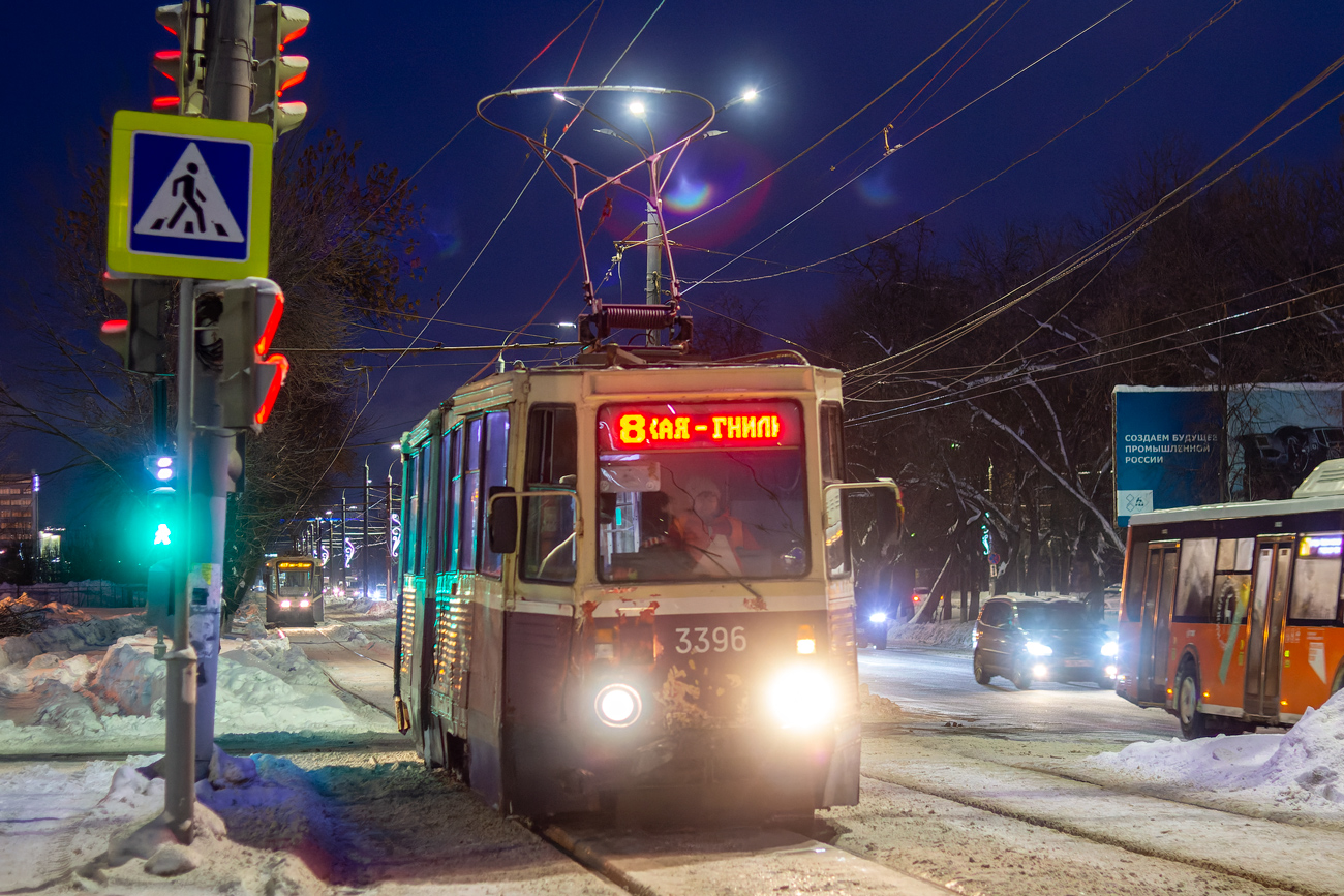 Нижний Новгород, 71-605 (КТМ-5М3) № 3396; Нижний Новгород — Происшествия Нижний Новгород, 71-605 (КТМ-5М3) № 3396; Нижний Новгород — Происшествия
