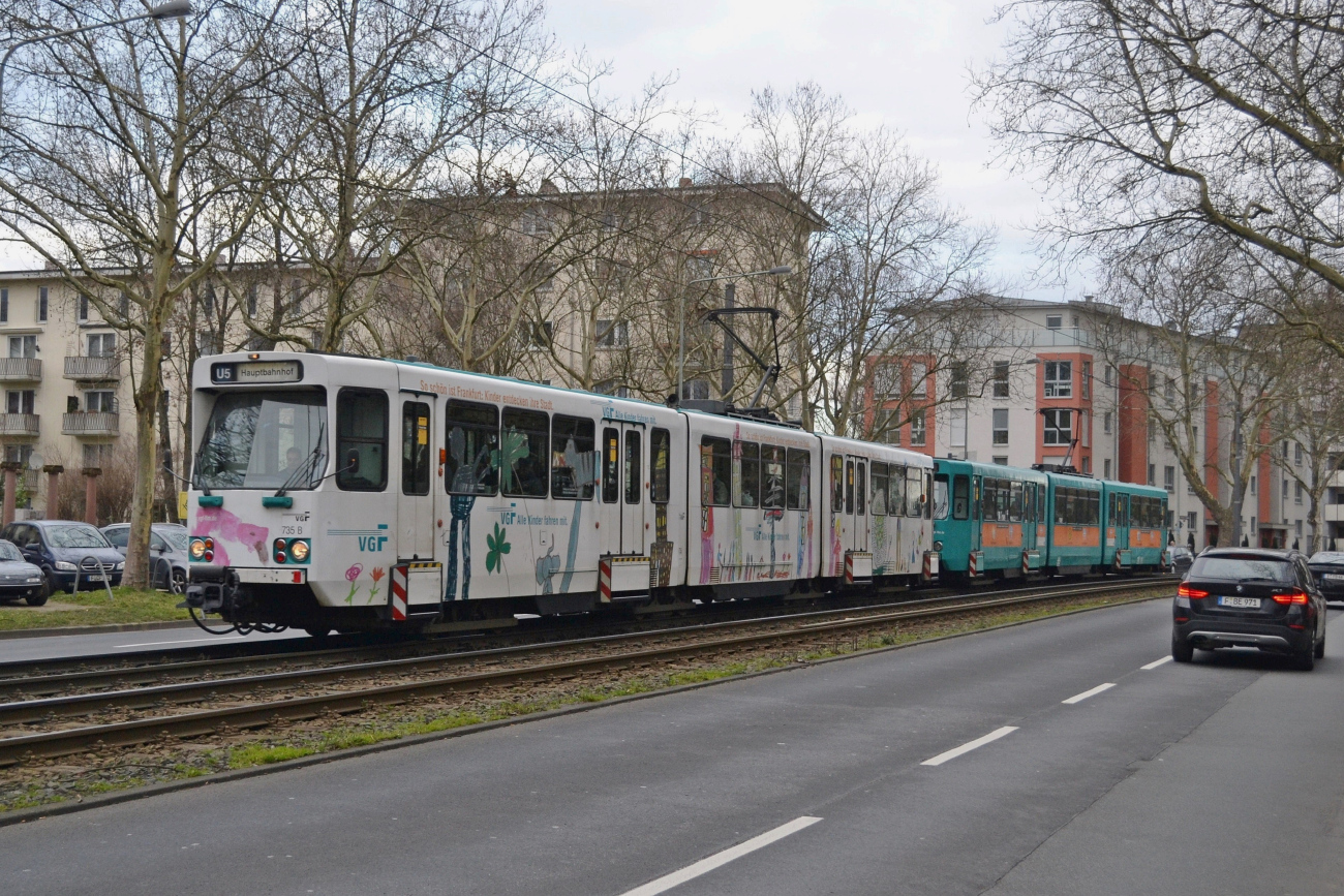 Frankfurt am Main, Duewag Ptb — 735