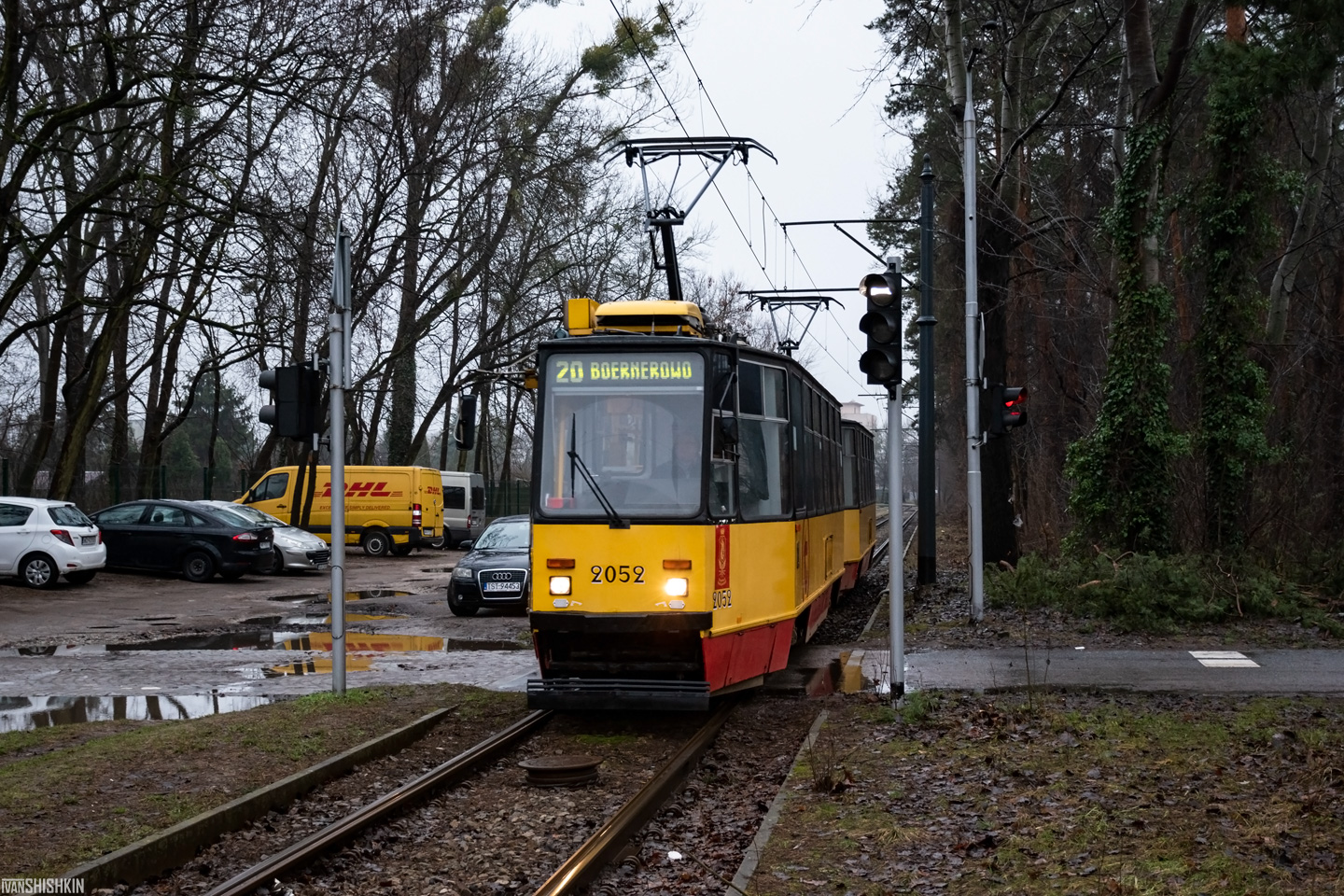 Варшава, Konstal 105N2k № 2052