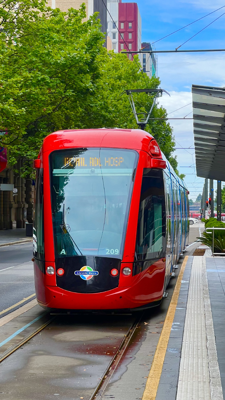 Аделаида, Alstom Citadis 302 № 209