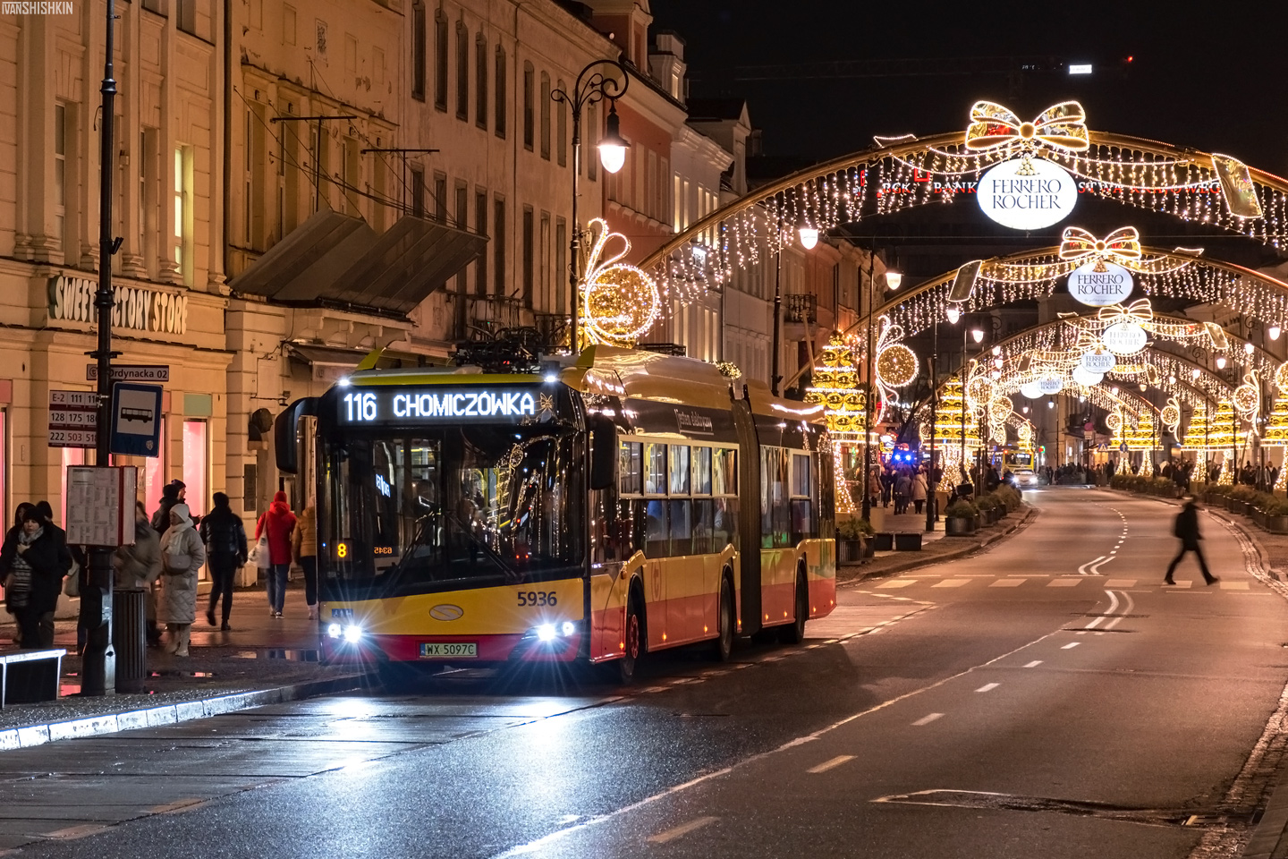 Варшава, Solaris Urbino IV 18 Electric № 5936