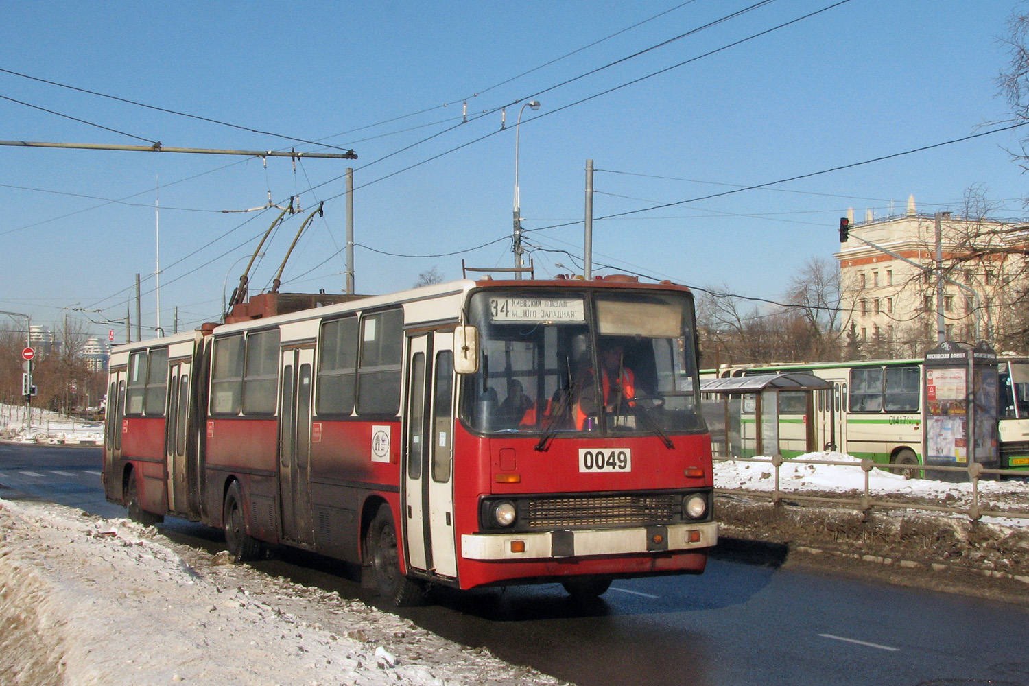 Масква, Ikarus 280T № 0049