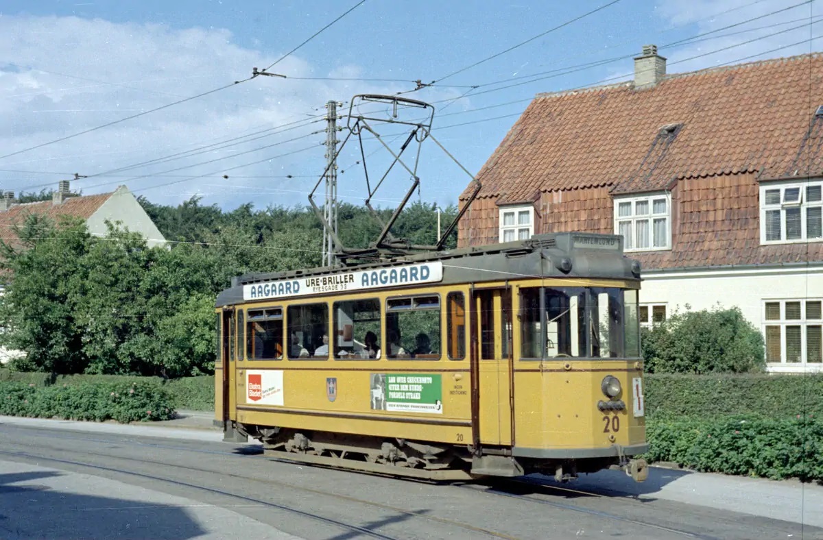 Орхус, Двухосный моторный Scandia № 20; Орхус — Старые фотографии