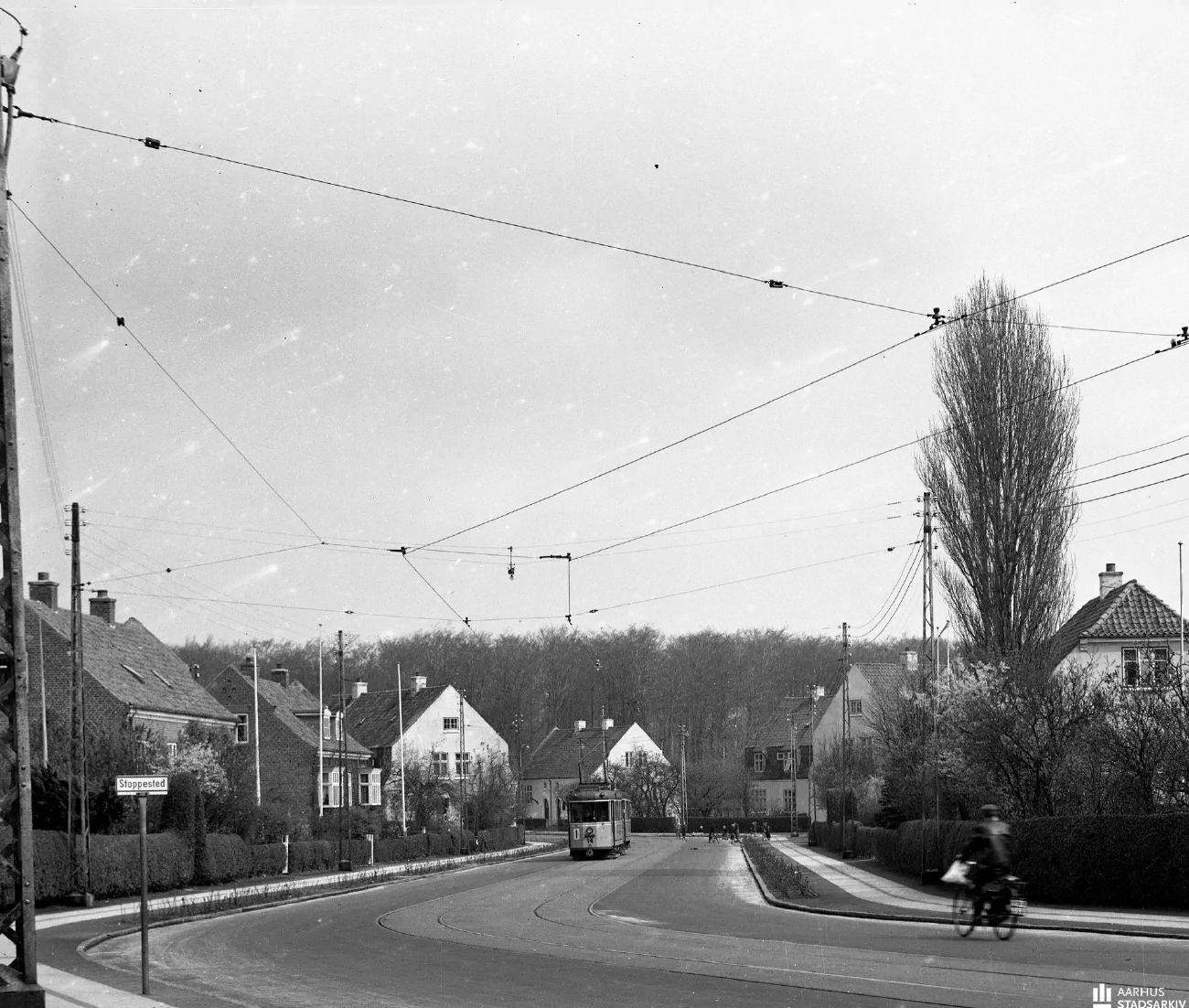 Орхус, Двухосный моторный Scandia № 14; Орхус — Старые фотографии