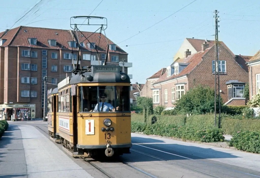 Aarhus, Scandia 2-axle motor car Nr. 13; Aarhus — Old Photos