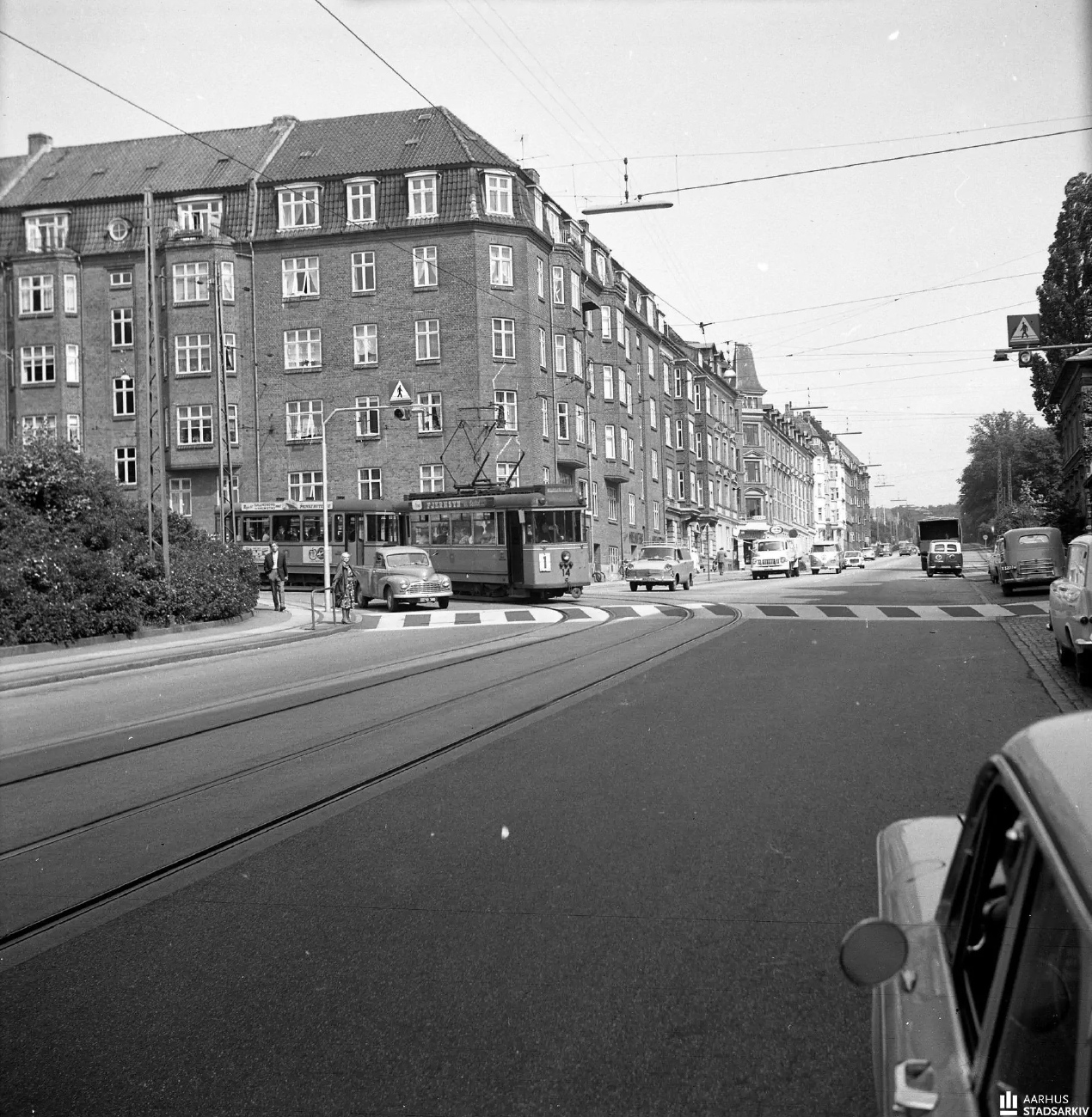 Орхус, Двухосный моторный Scandia № 14; Орхус — Старые фотографии