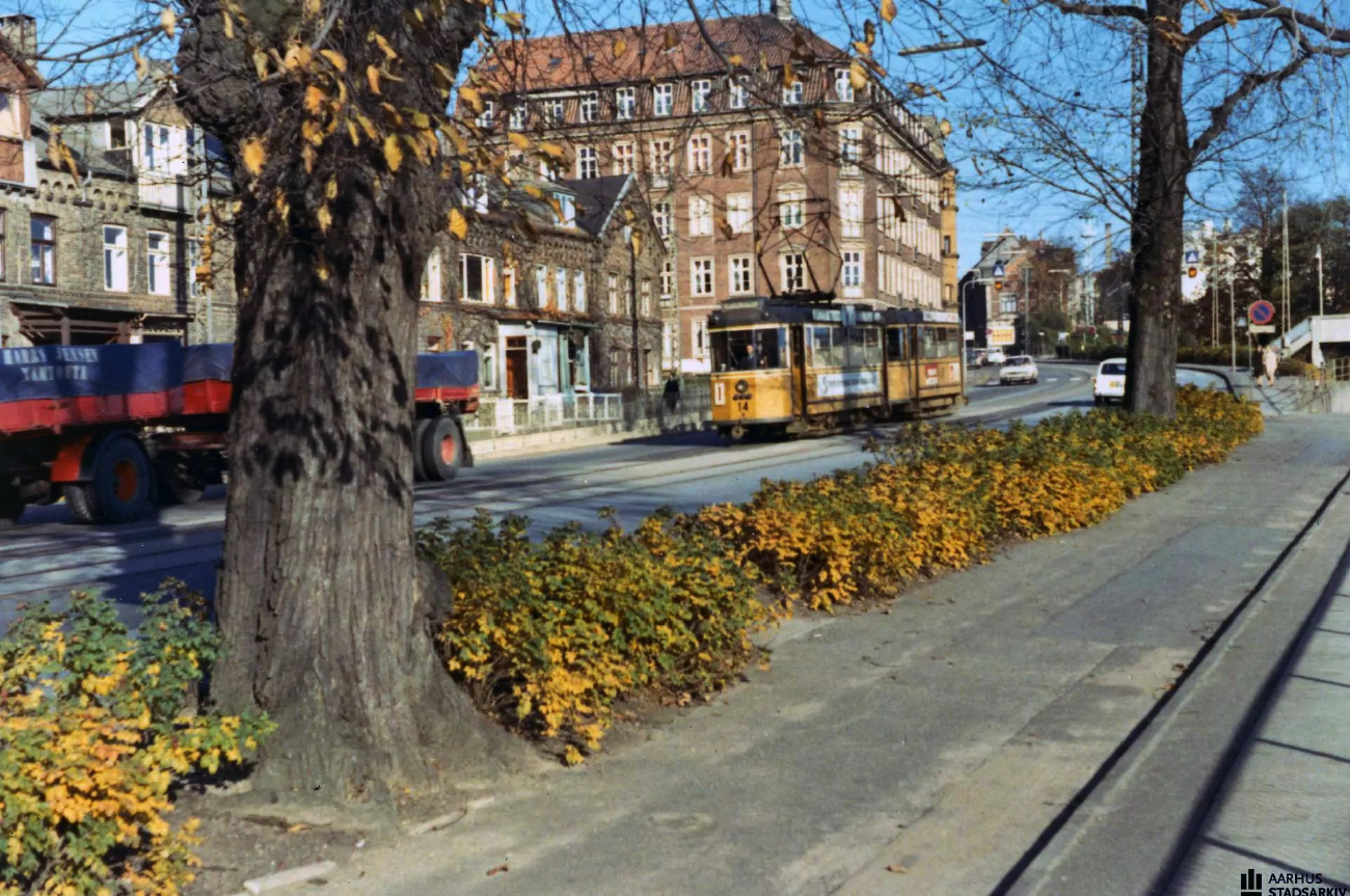 Aarhus, Scandia 2-axle motor car Br. 14; Aarhus — Old Photos