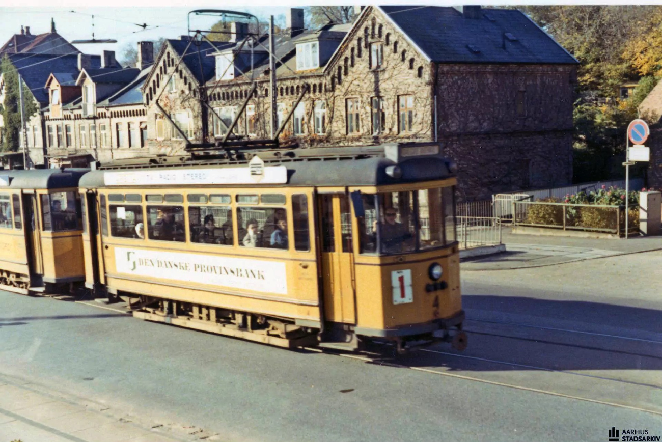 Орхус, Двухосный моторный Scandia № 4; Орхус — Старые фотографии
