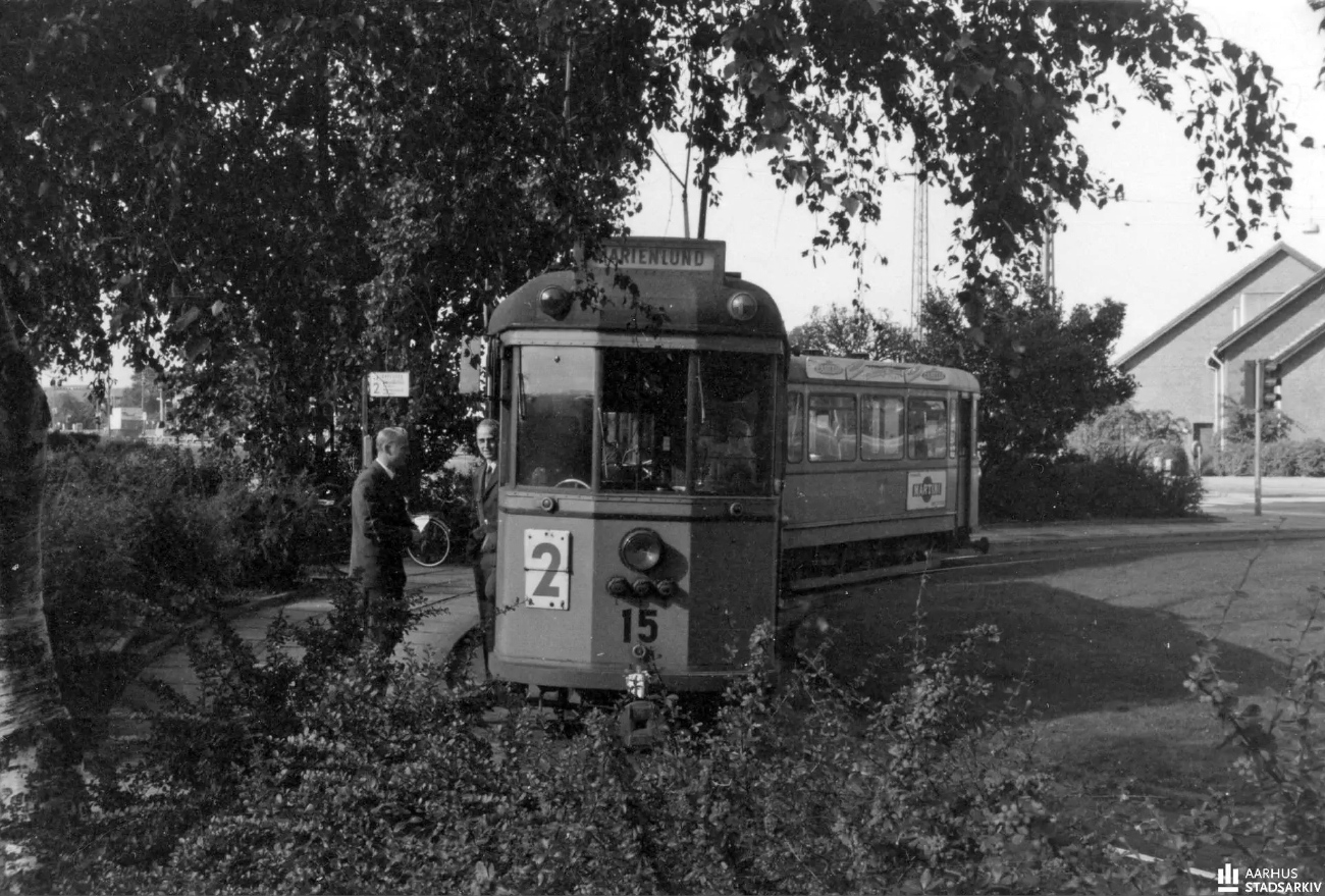Орхус, Двухосный моторный Scandia № 15; Орхус — Старые фотографии
