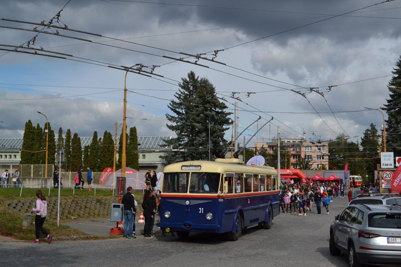 Brno, Škoda 7Tr4 № 31; Jihlava — Anniversary: 75 years of trolleybuses and 80 years of buses in Jihlava (23-24.09.2023)