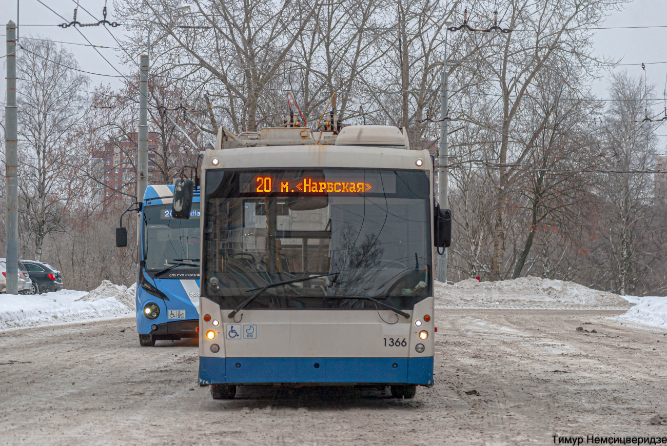 Санкт-Петербург, Тролза-5265.00 «Мегаполис» № 1366