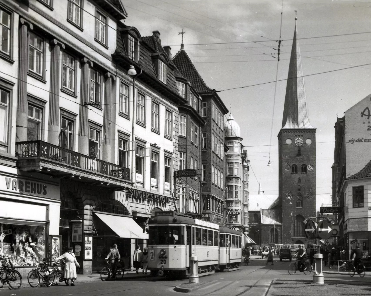 Орхус, Двухосный моторный Scandia № 20; Орхус — Старые фотографии