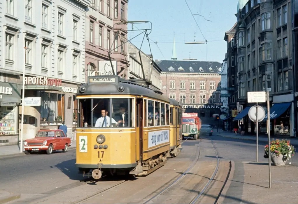 Орхус, Двухосный моторный Scandia № 17; Орхус — Старые фотографии