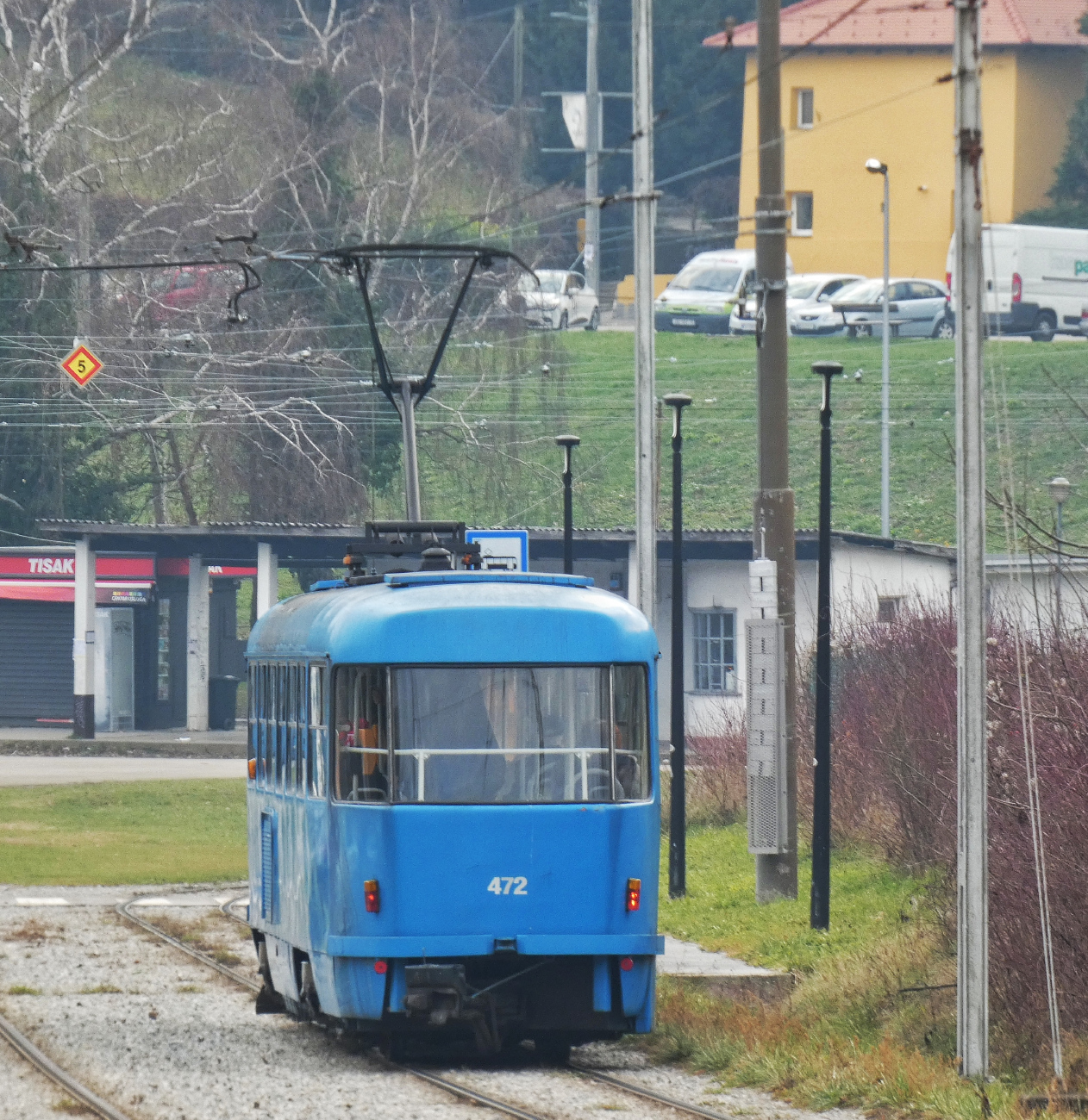 Загреб, Tatra T4YU № 472