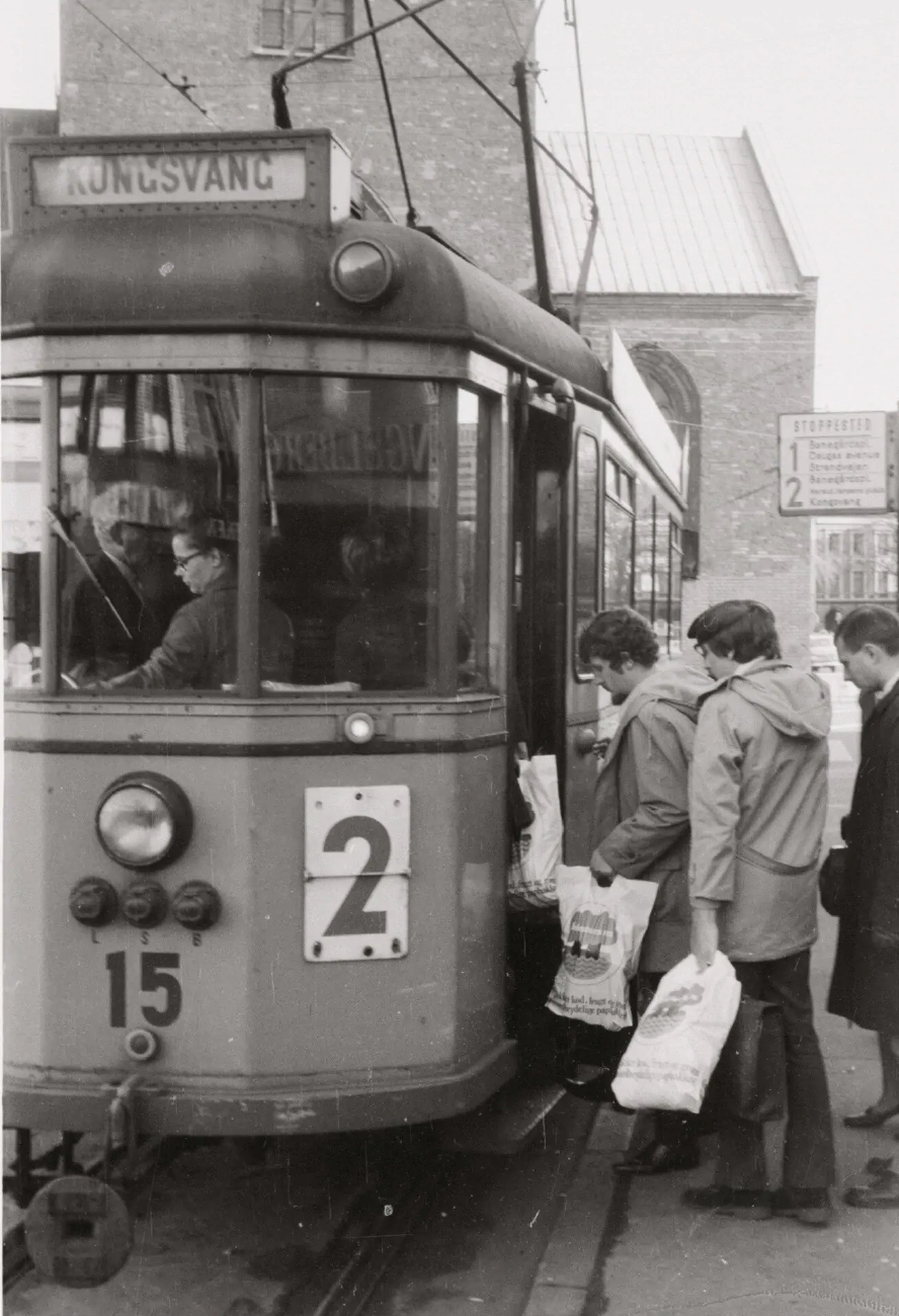 Орхус, Двухосный моторный Scandia № 15; Орхус — Старые фотографии