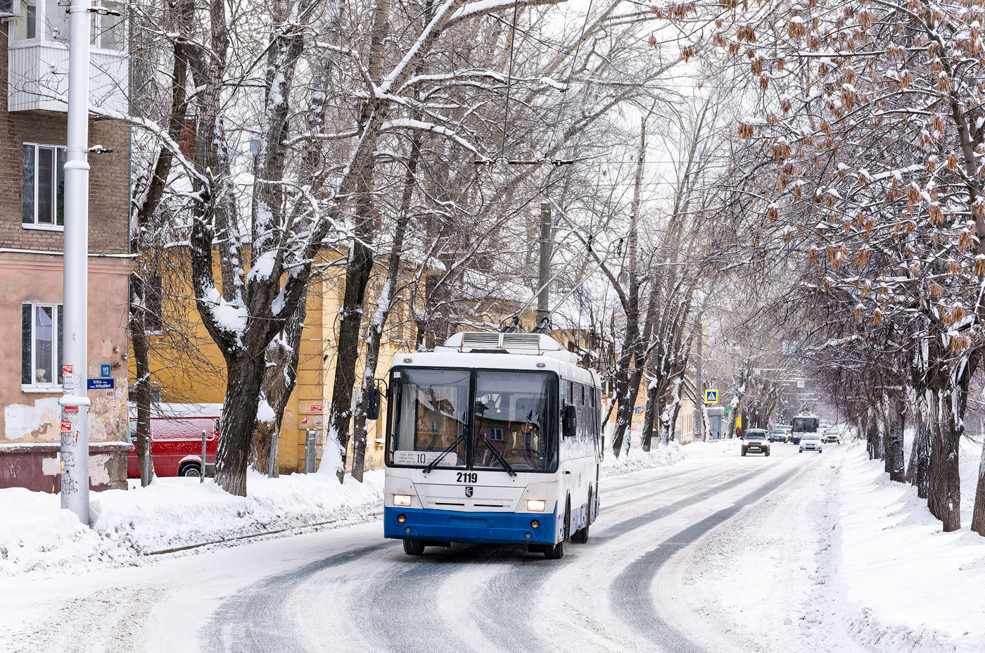 Уфа, НефАЗ-БТЗ 52765Р № 2119